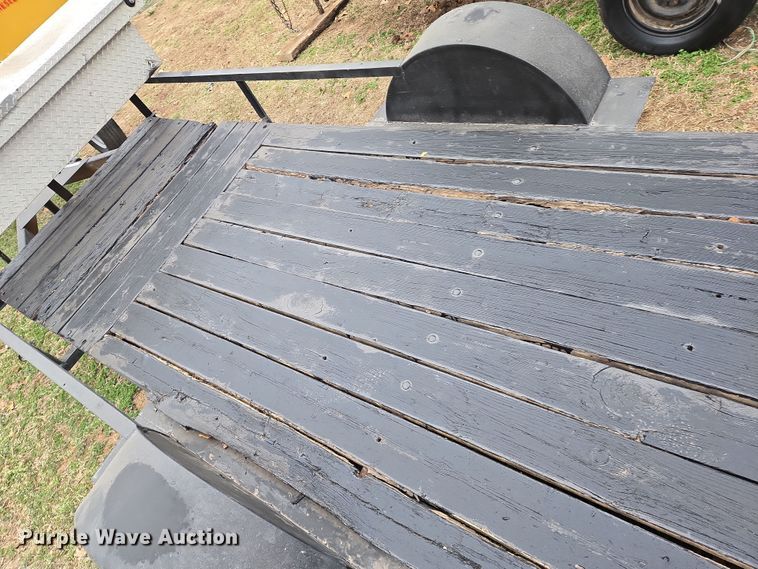 image for item EO0627 Shop built utility trailer