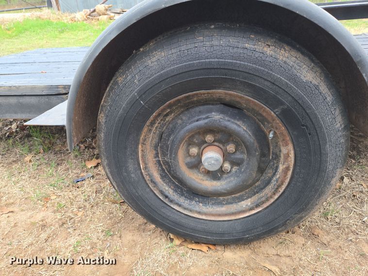 image for item EO0627 Shop built utility trailer