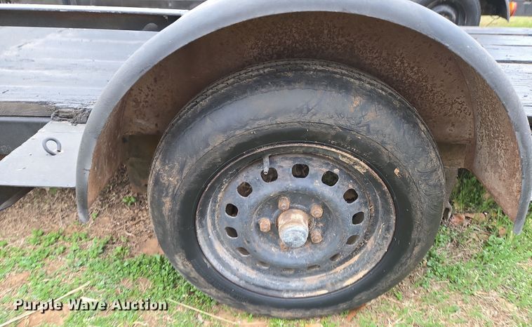 image for item EO0627 Shop built utility trailer