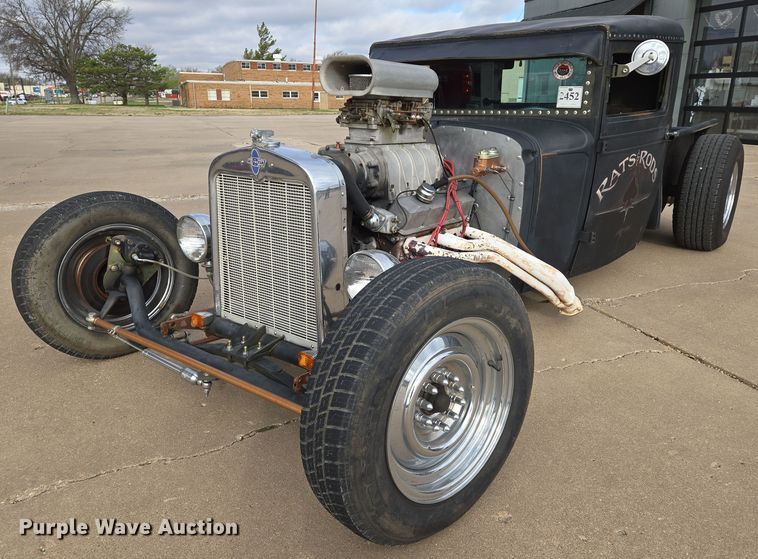 image for item EO0630 1929 Chevrolet Roadster rat rod pickup truck