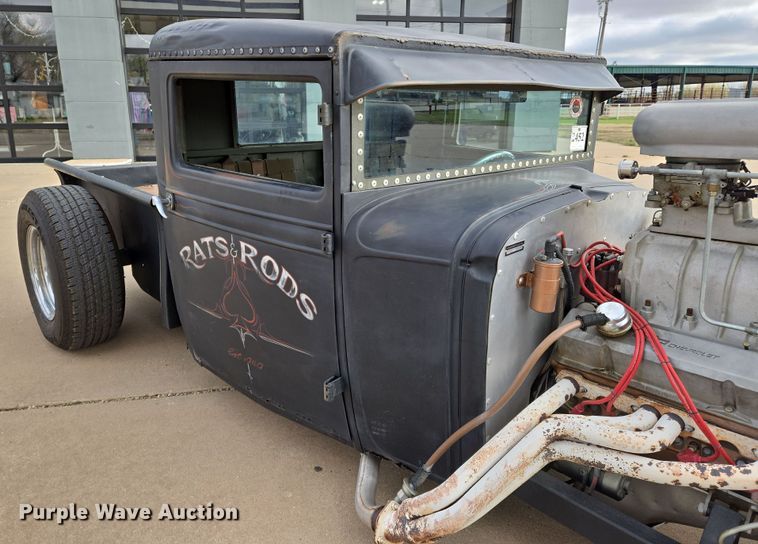 image for item EO0630 1929 Chevrolet Roadster rat rod pickup truck