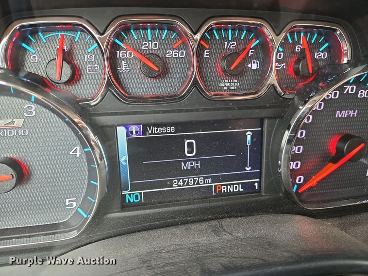 image for item EO0640 2019 Chevrolet Silverado 3500HD Crew Cab pickup truck