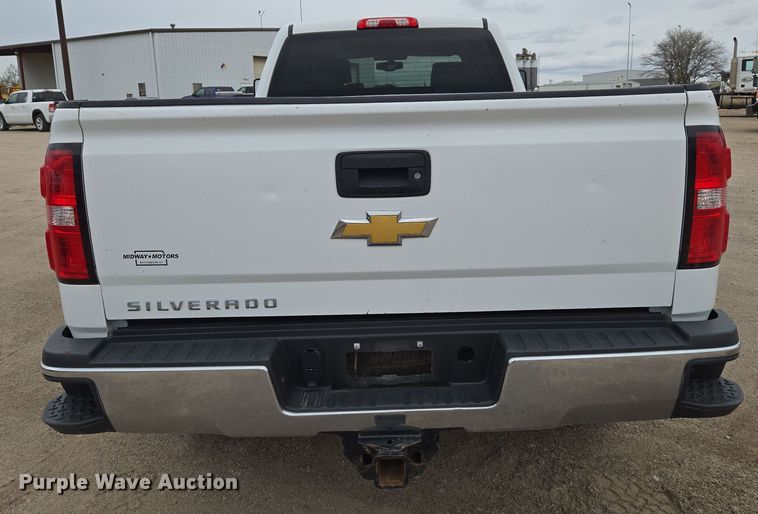 image for item EO0644 2019 Chevrolet Silverado 3500HD Crew Cab pickup truck