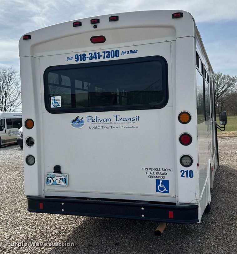 image for item EQ1236 2018 Ford Transit 350HD shuttle bus