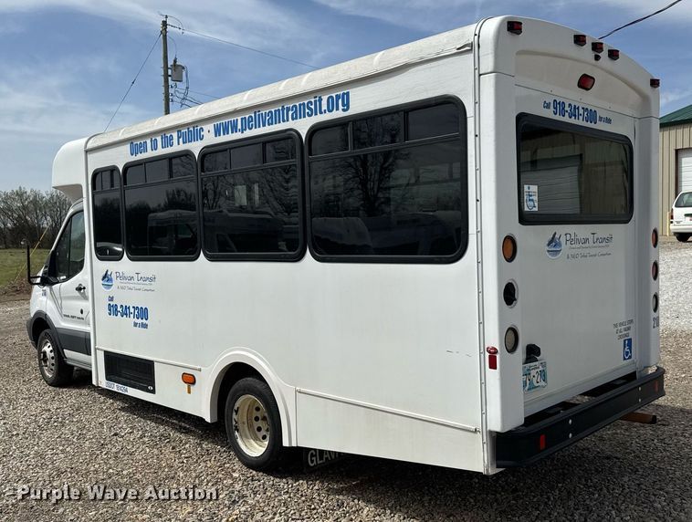 image for item EQ1236 2018 Ford Transit 350HD shuttle bus