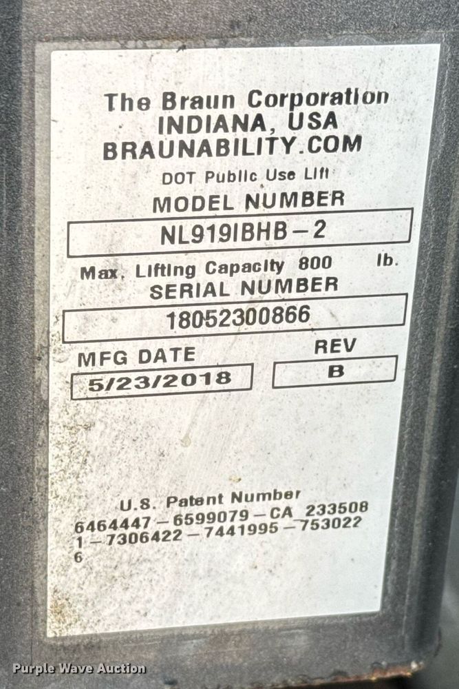 image for item EQ1236 2018 Ford Transit 350HD shuttle bus