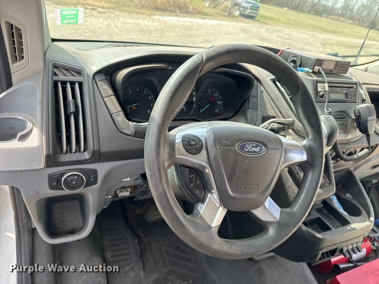 image for item EQ1236 2018 Ford Transit 350HD shuttle bus