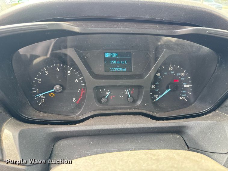 image for item EQ1236 2018 Ford Transit 350HD shuttle bus