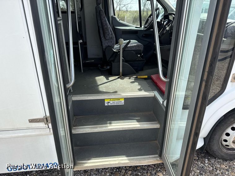 image for item EQ1236 2018 Ford Transit 350HD shuttle bus