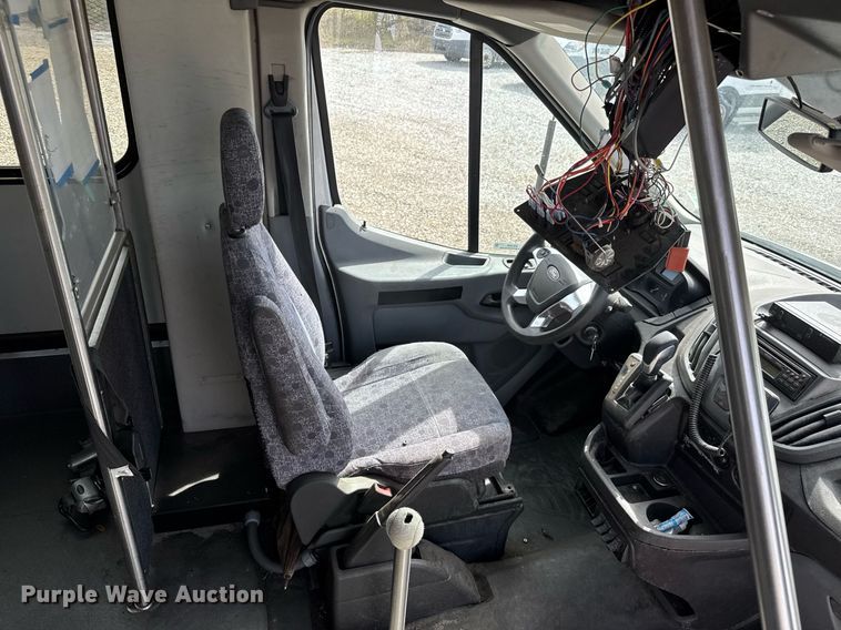 image for item EQ1236 2018 Ford Transit 350HD shuttle bus
