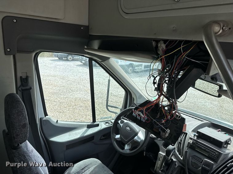 image for item EQ1236 2018 Ford Transit 350HD shuttle bus