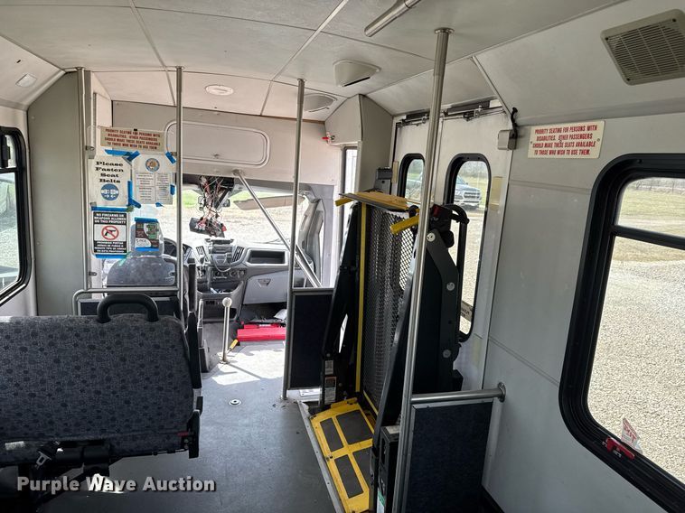 image for item EQ1236 2018 Ford Transit 350HD shuttle bus