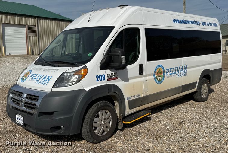 image for item EQ1237 2017 Dodge Ram 3500 ProMaster handicap accessible van