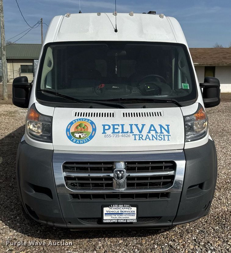 image for item EQ1237 2017 Dodge Ram 3500 ProMaster handicap accessible van