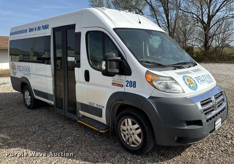 image for item EQ1237 2017 Dodge Ram 3500 ProMaster handicap accessible van