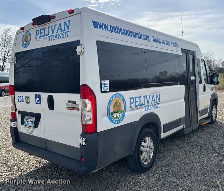 image for item EQ1237 2017 Dodge Ram 3500 ProMaster handicap accessible van