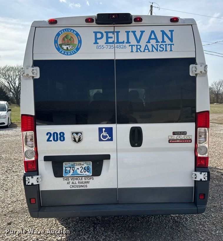 image for item EQ1237 2017 Dodge Ram 3500 ProMaster handicap accessible van