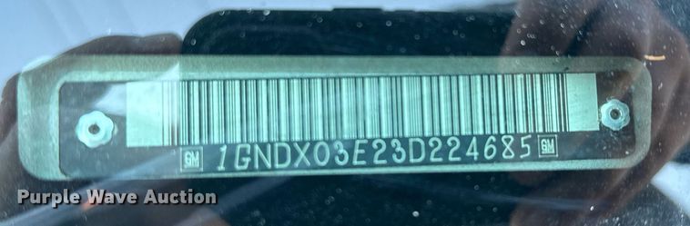 image for item EQ1239 2003 Chevrolet Venture van