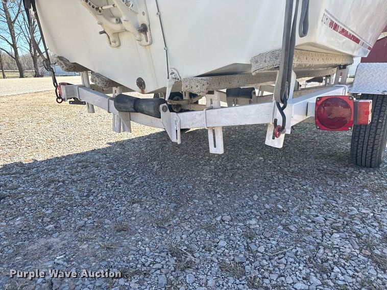 image for item EQ1243 1988 Thunder Craft 152 Capri boat