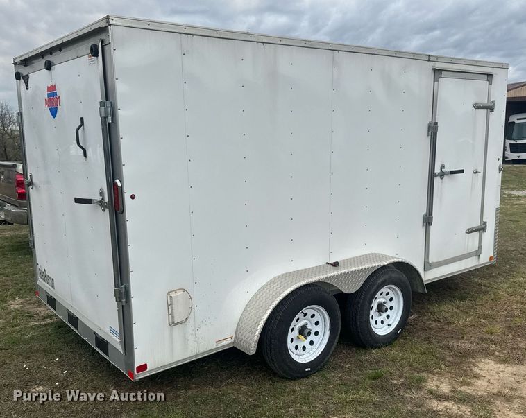 image for item EQ1250 2021 Carry-On 7X14CGRCM enclosed cargo trailer