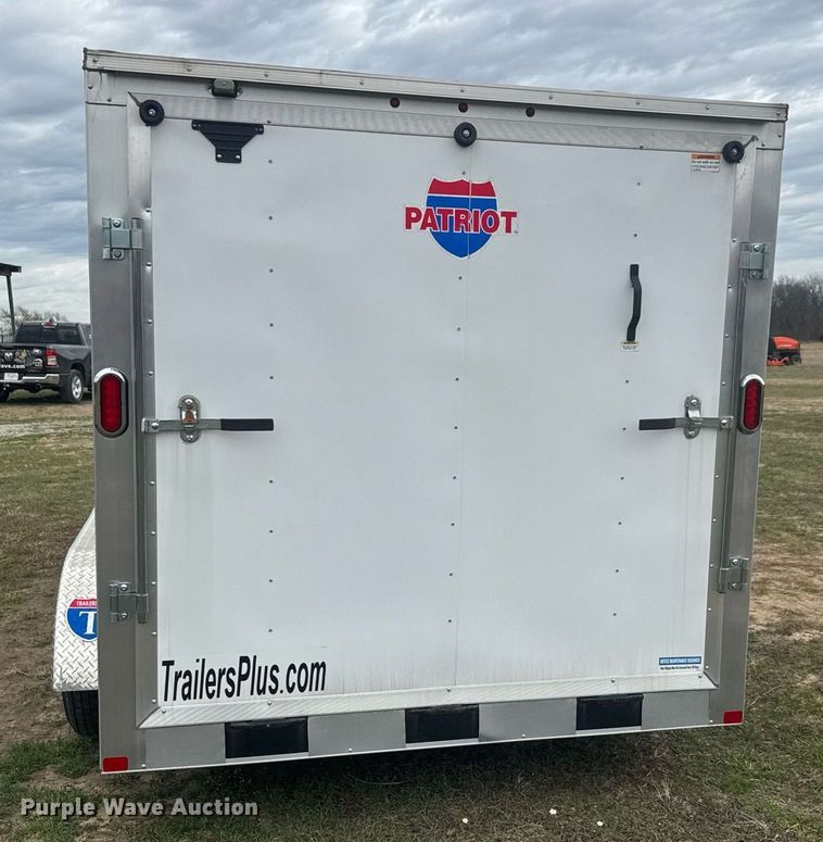image for item EQ1250 2021 Carry-On 7X14CGRCM enclosed cargo trailer