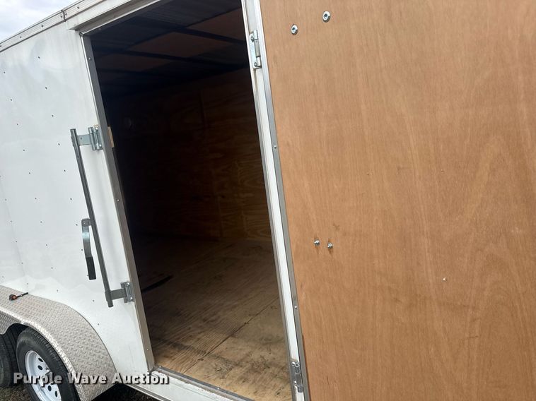 image for item EQ1250 2021 Carry-On 7X14CGRCM enclosed cargo trailer