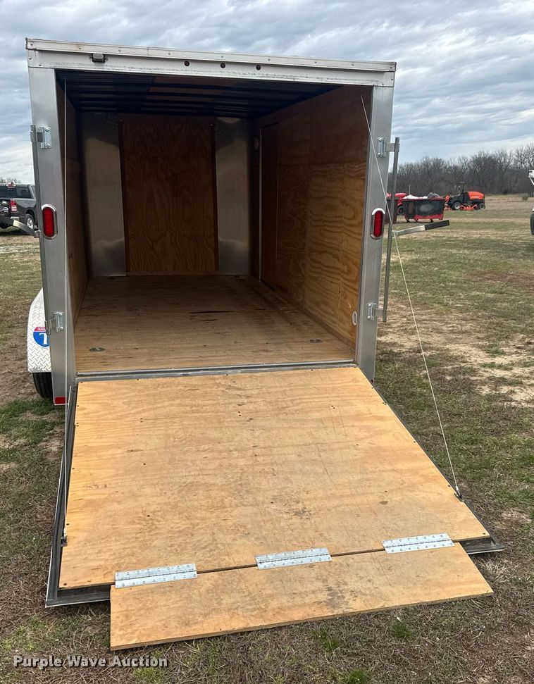 image for item EQ1250 2021 Carry-On 7X14CGRCM enclosed cargo trailer