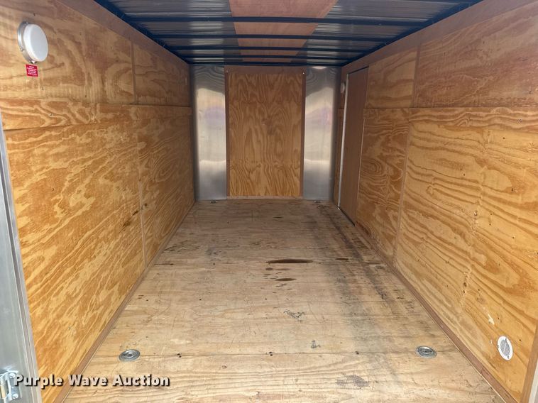image for item EQ1250 2021 Carry-On 7X14CGRCM enclosed cargo trailer