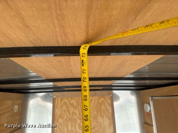 image for item EQ1250 2021 Carry-On 7X14CGRCM enclosed cargo trailer