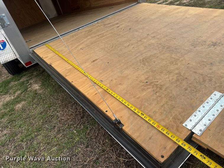 image for item EQ1250 2021 Carry-On 7X14CGRCM enclosed cargo trailer