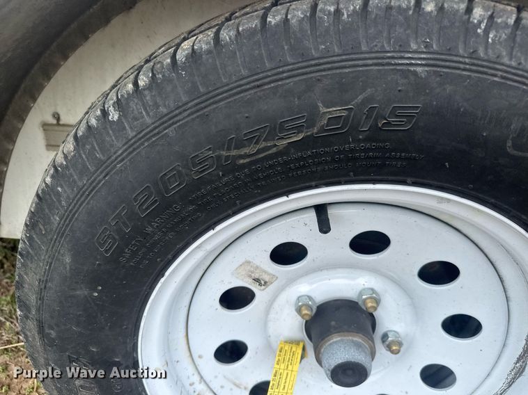 image for item EQ1250 2021 Carry-On 7X14CGRCM enclosed cargo trailer