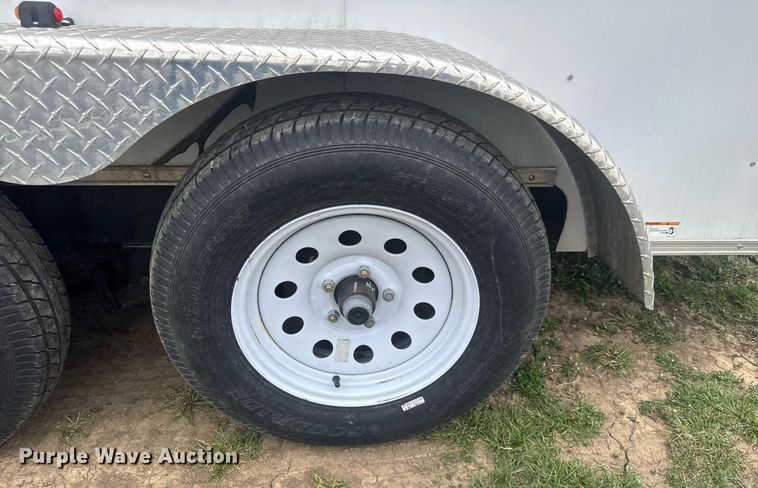 image for item EQ1250 2021 Carry-On 7X14CGRCM enclosed cargo trailer