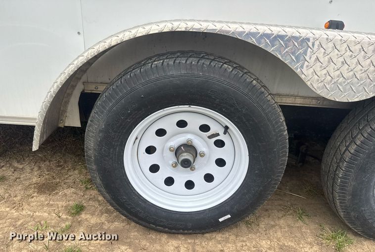 image for item EQ1250 2021 Carry-On 7X14CGRCM enclosed cargo trailer