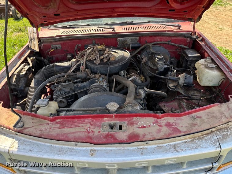 image for item EQ1260 1991 Dodge Dakota pickup truck