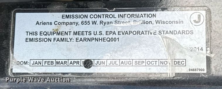 image for item EQ1262 Ariens Zoom 42 XL ZTR lawn mower