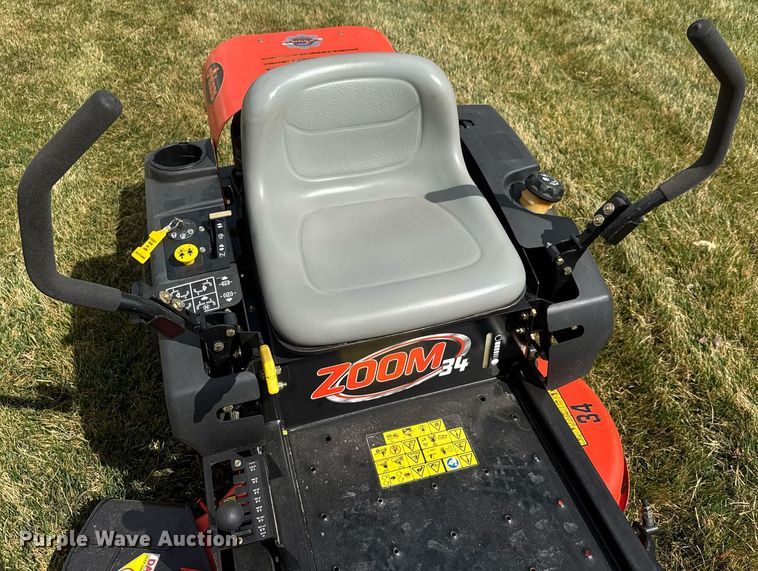 image for item EQ1263 Ariens Zoom 34 ZTR lawn mower