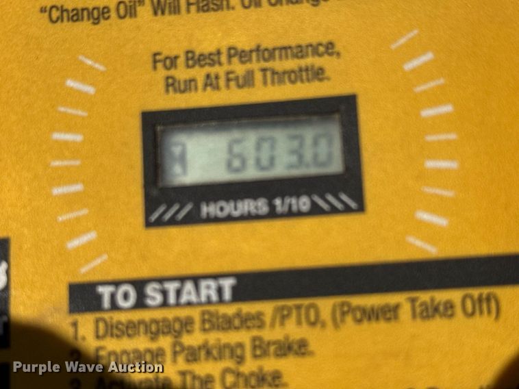 image for item EQ1266 2015 Cub Cadet Z-Force S ZTR lawn mower