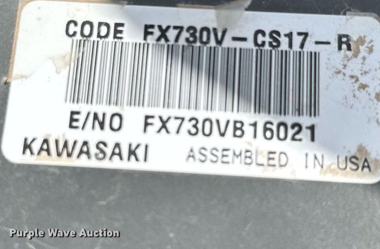 image for item EQ1273 2015 Hustler Fastrak SDX ZTR lawn mower