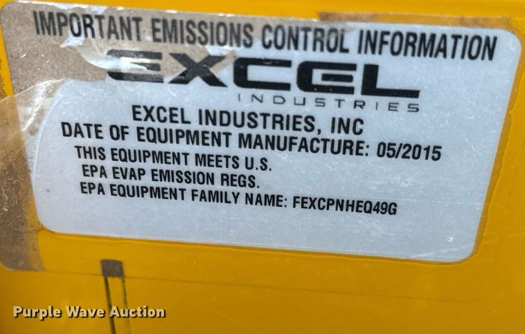 image for item EQ1273 2015 Hustler Fastrak SDX ZTR lawn mower