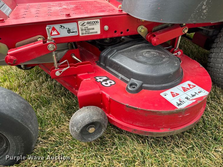 image for item EQ1274 2018 Big Dog Alpha MP ZTR lawn mower