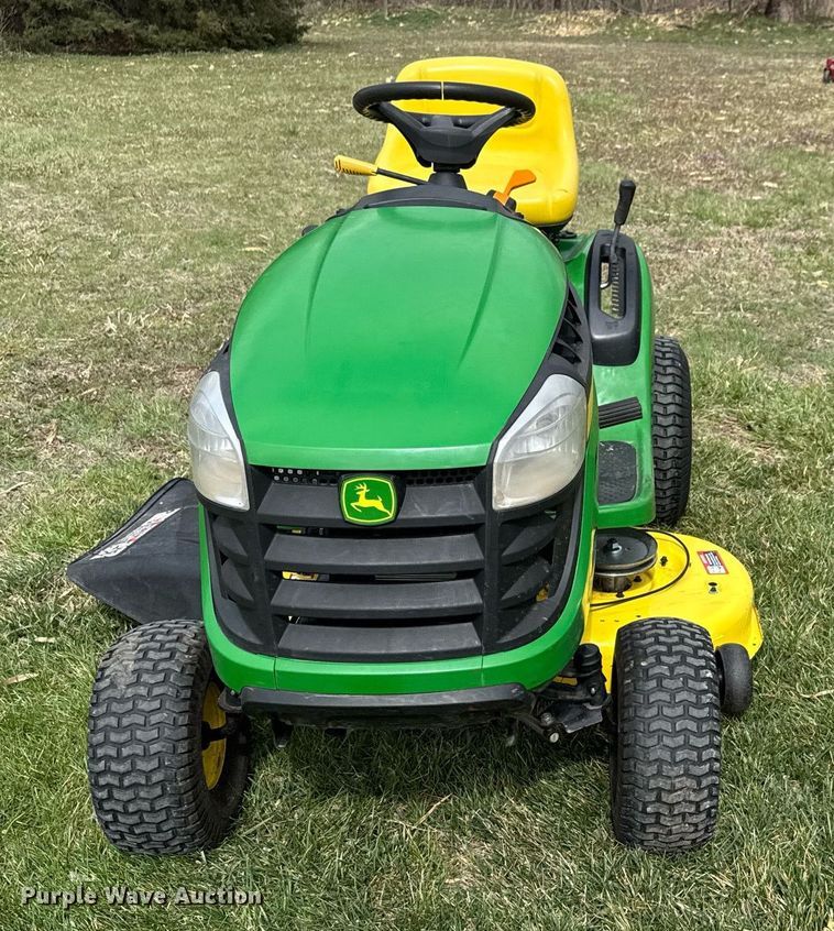 image for item EQ1280 2017 John Deere D105 Auto lawn mower