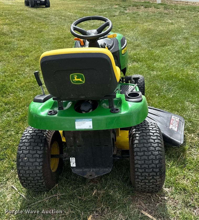 image for item EQ1280 2017 John Deere D105 Auto lawn mower