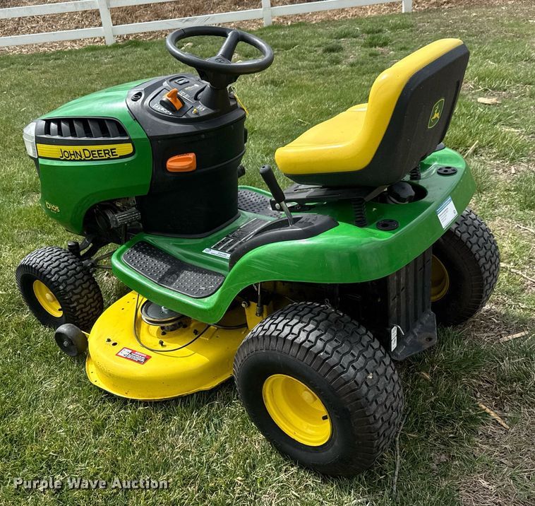 image for item EQ1280 2017 John Deere D105 Auto lawn mower