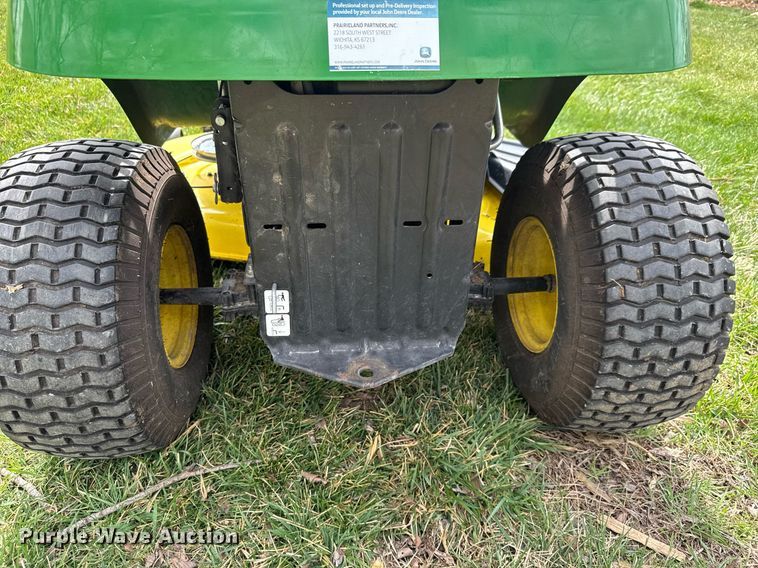 image for item EQ1280 2017 John Deere D105 Auto lawn mower