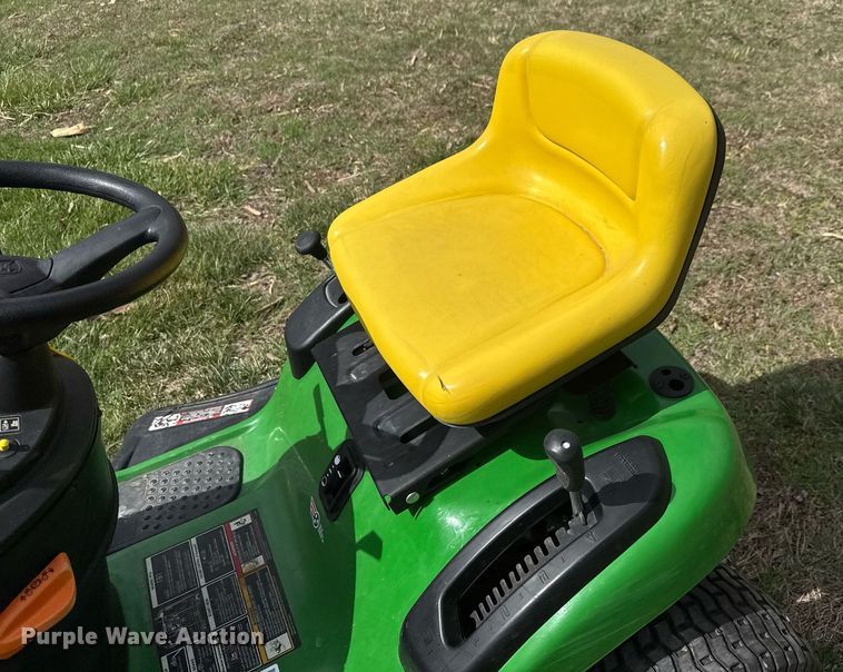image for item EQ1280 2017 John Deere D105 Auto lawn mower