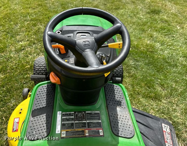 image for item EQ1280 2017 John Deere D105 Auto lawn mower