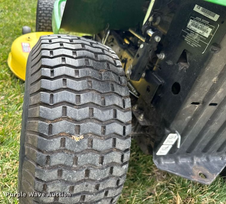 image for item EQ1280 2017 John Deere D105 Auto lawn mower