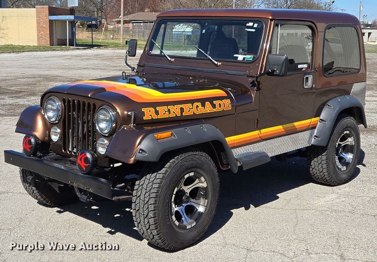 image for item EQ6881 1982 Jeep CJ7 SUV