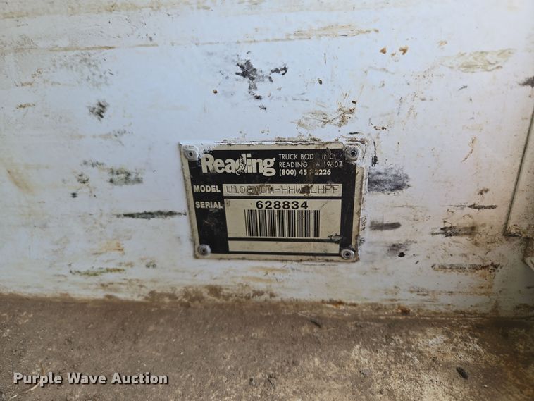 image for item EQ6908 Reading  U108ADW-HHWRLHFF utility pickup truck bed 
