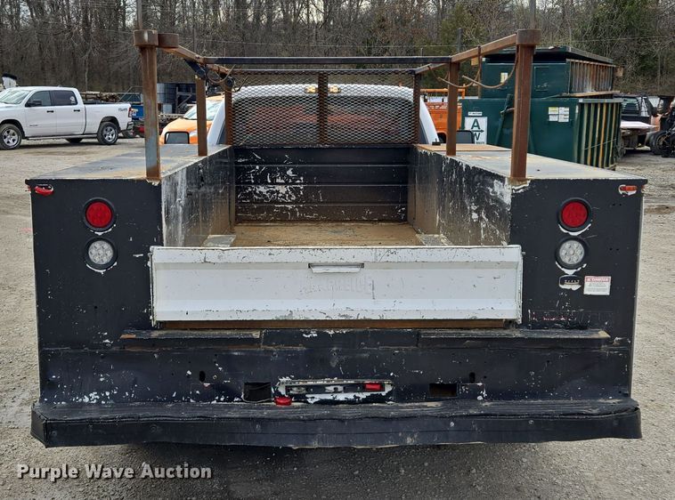 image for item EQ6909 2014 Ford  F350 Super Duty XL utility bed pickup truck